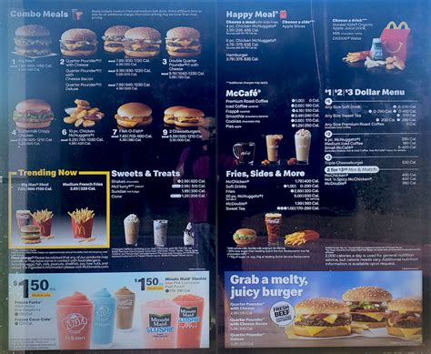 mcdonald's menu 2020 uk.